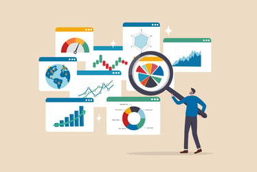 Analyzing data charts to determine translation project costs and requirements